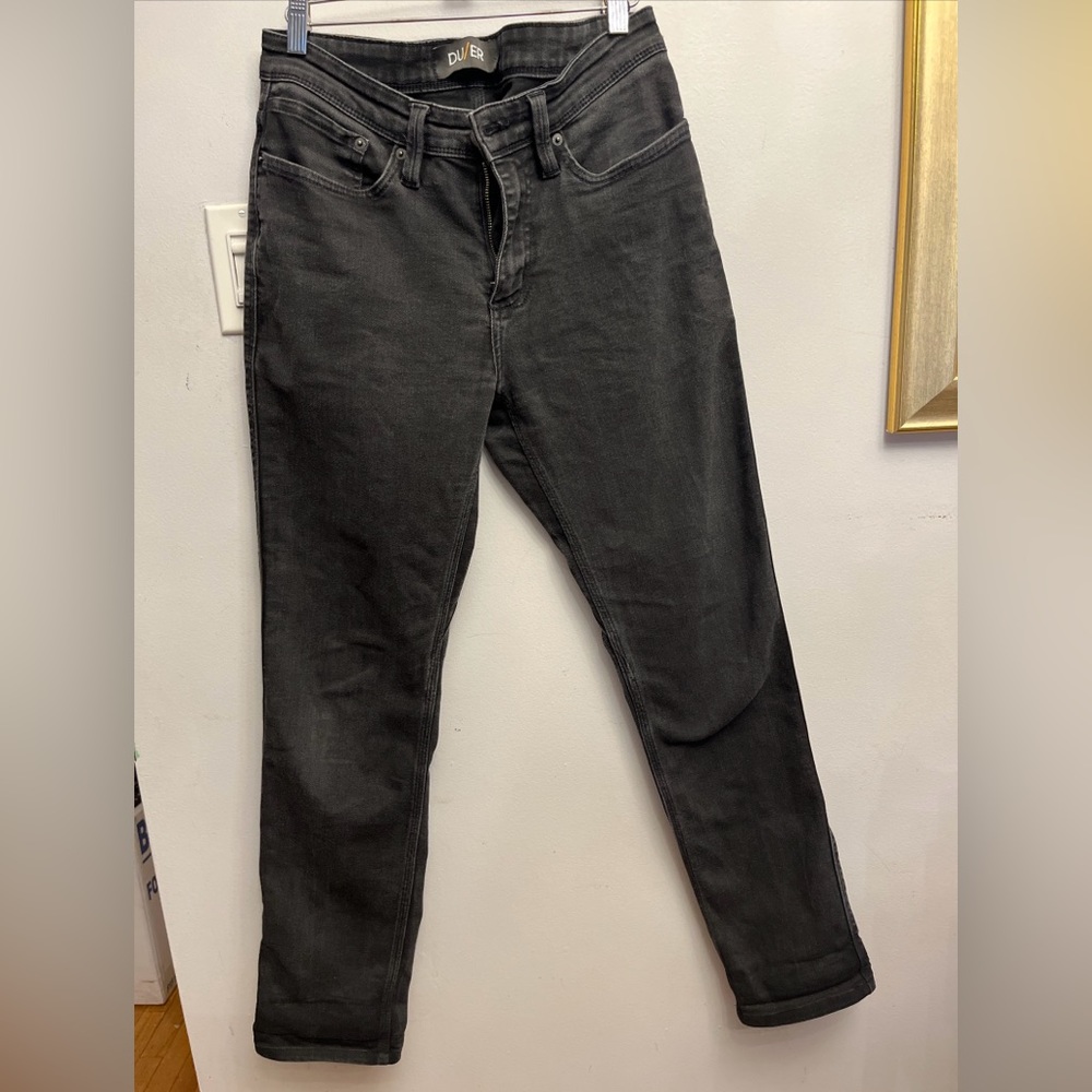 DU\ER black washed jeans